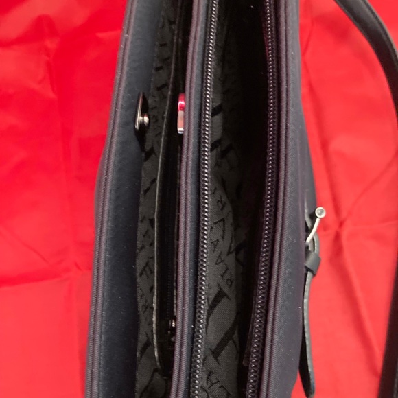 Furla Black Microfiber and Leather Hand Bag - Picture 2 of 4